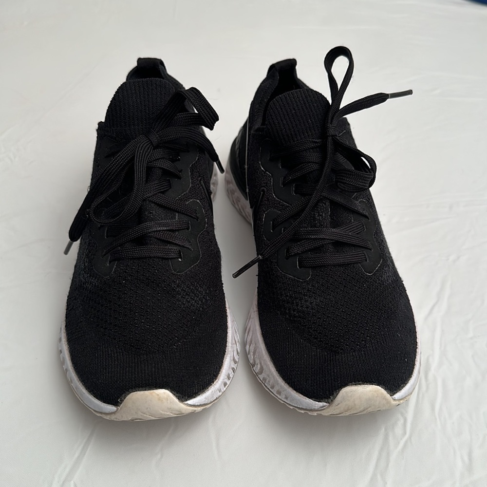 Nike Epic React Flyknit 2 black running sneakers